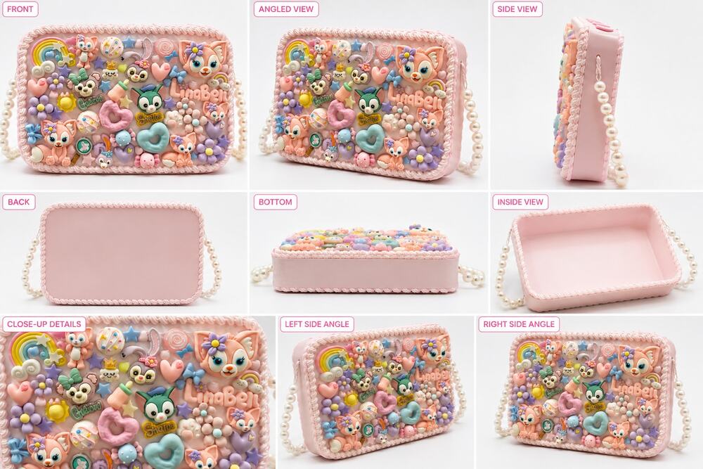 Kawaii Handmade Decorative Trinket Tray Organizer